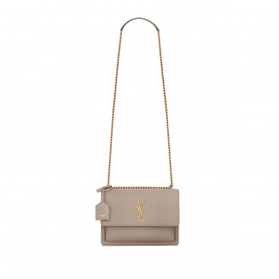YSL SUNSET MEDIUM IN SMOOTH LEATHER 442906D420W2826 (22*16*6.5cm)